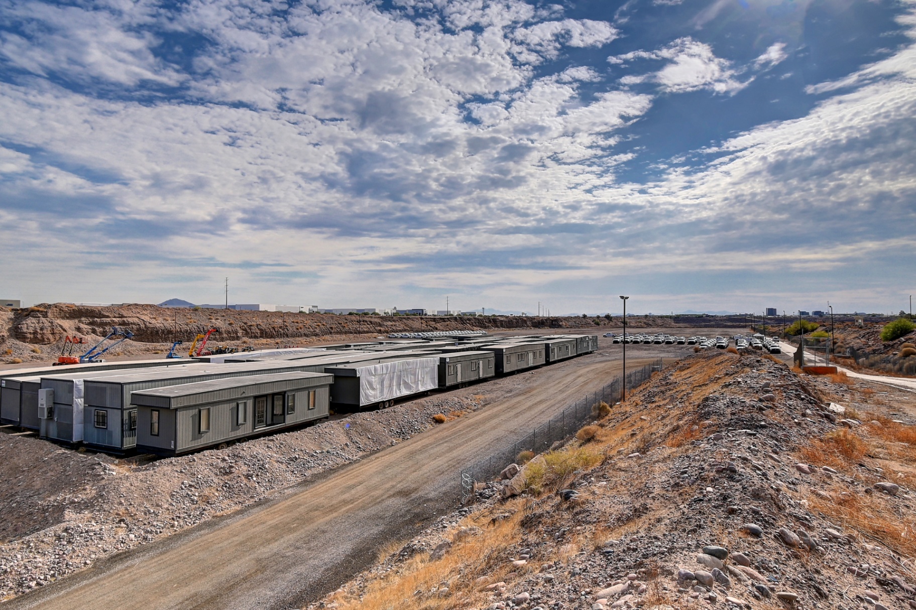Well-maintained storage facility