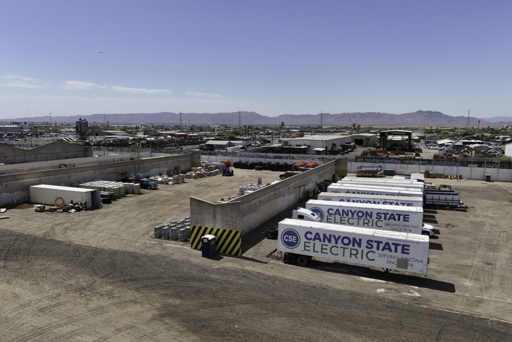 heavy equipment storage