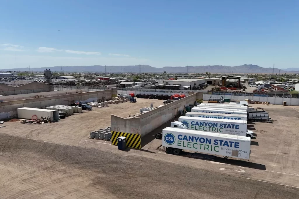 industrial storage land