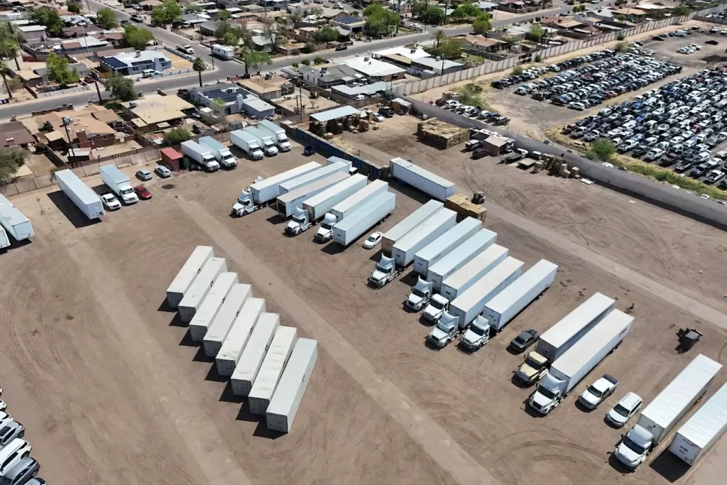 heavy equipment storage