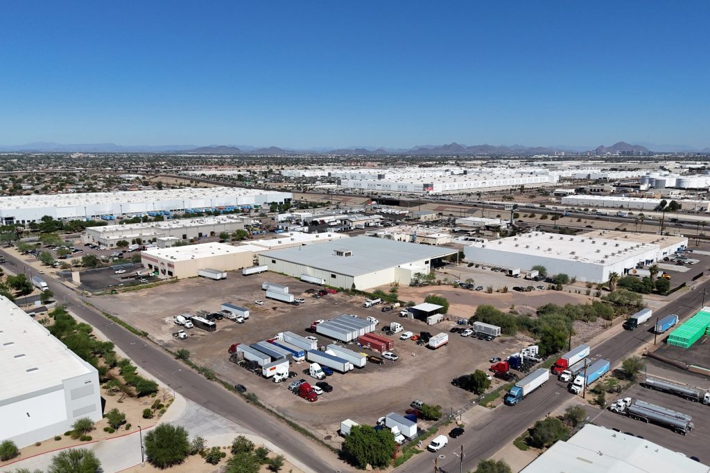 heavy equipment outdoor storage