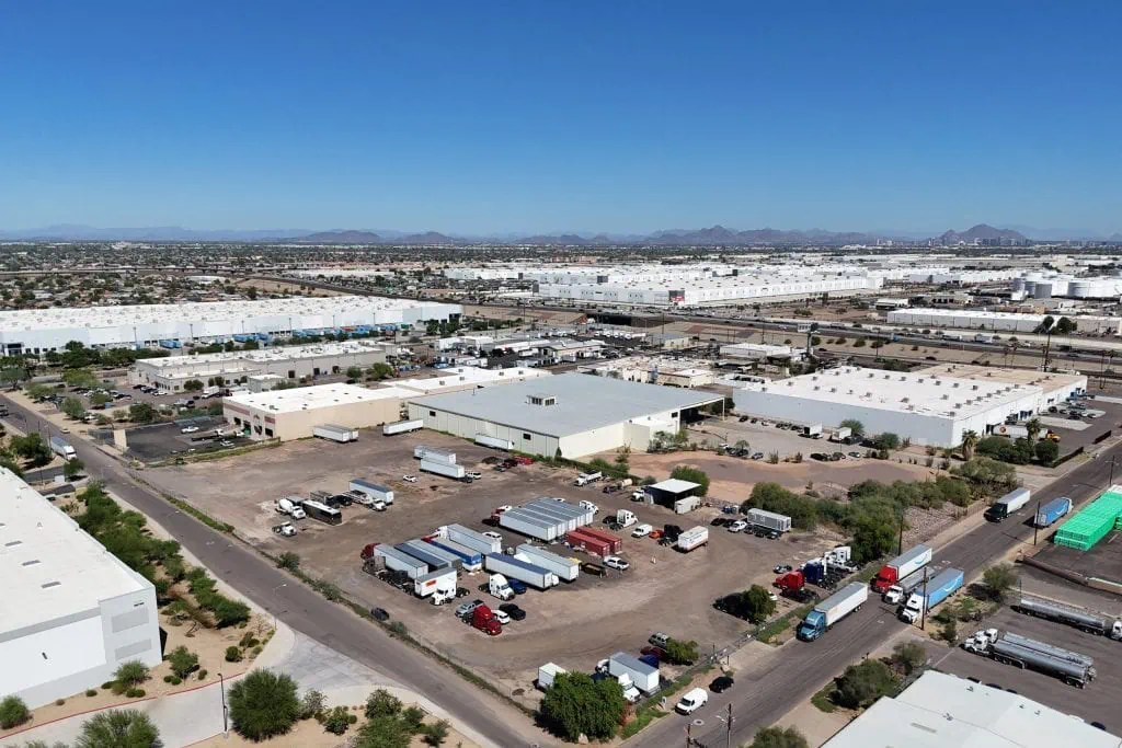 Outdoor Storage for Contractors, truck, and trailer storage
