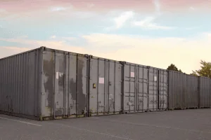 contractor storage used for cargo storage solution